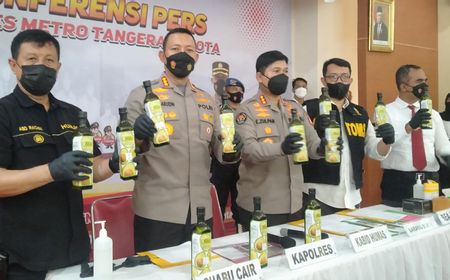 Ungkap Peredaran 4 Liter Sabu Cair dari Meksiko, Polisi: Peredaran Sabu Cair Masih Langka