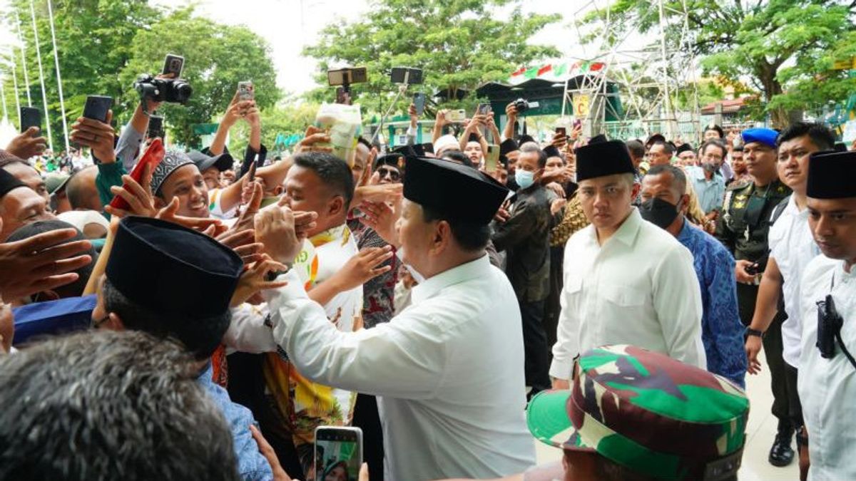 Dampingi Jokowi di Acara 1 Abad NU, Prabowo: NU Salah Satu Pilar Persatuan dan Kesatuan Bangsa