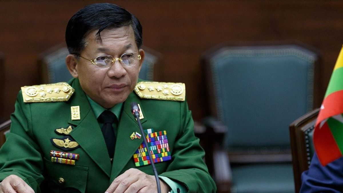 Pemimpin Rezim Militer Myanmar Dapat Kado Unik pada Ulang Tahunnya yang ke-65