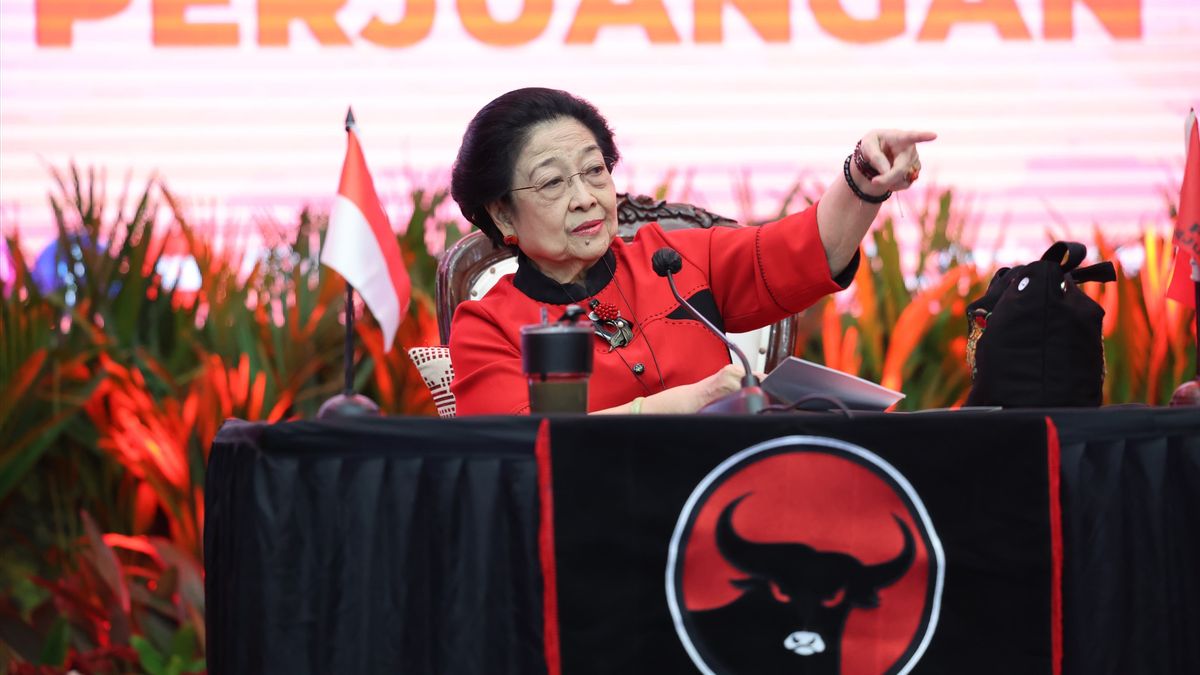 Megawati Reminds PDIP Cakada Consistent: Don't Want To Listen, Out!