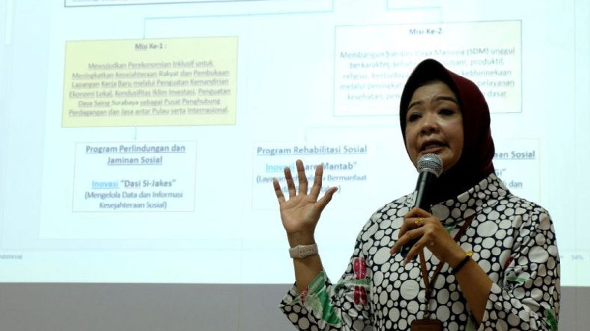 Dinsos Surabaya Target Pengurangan Kemiskinan di Kontrak Kinerja 2022