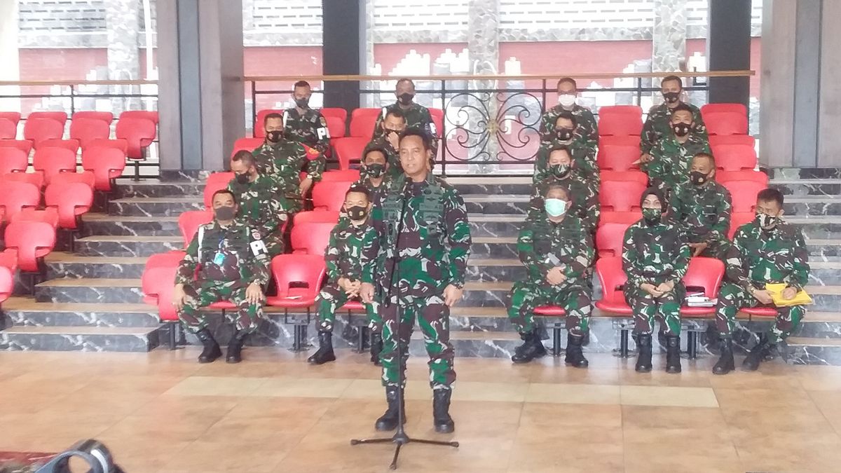 TNI Examine 31 Soldats Impliqués Dans Le Vandalisme De La Police De Ciracas