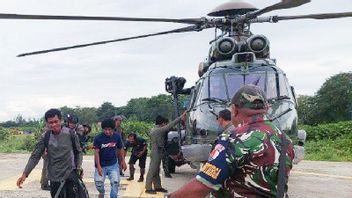 Operasi Penyelamatan Pilot Philip Mark, Masyarakat Distrik Paro Mengungsi ke Kenyam Papua
