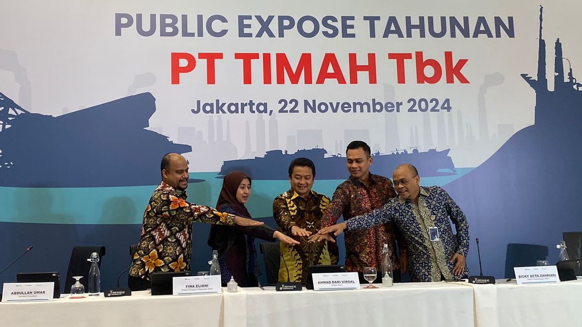 TINS Books Net Profit Of IDR 908.81 Billion To The Third Quarter Of 2024