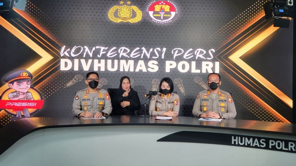 Investigate Cases Of Alleged Obscenity Of Members Of DPR, Polri: The Reporter Hasn't Come Yet