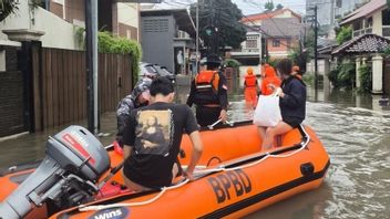 Sore Ini, 74 RT dan 14 Ruas Jalan di Jakarta Masih Terendam Banjir