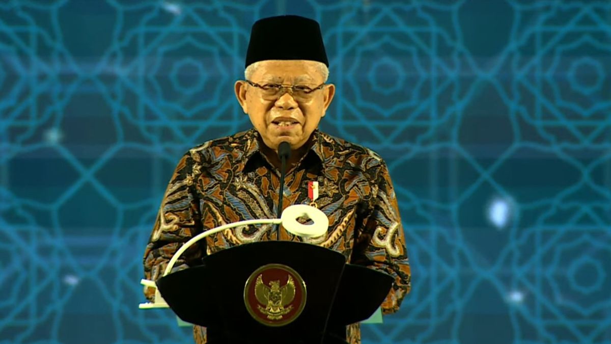 Vice President Ma'ruf Asks For Sharia Economic Contribution To Be Concreted In National GDP