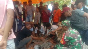 81-Year-Old Grandmother In Gorontalo Burned To Death After Her House Was Devoured By Fire