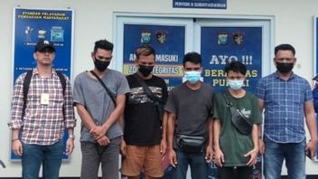 Illegal PMIs From Malaysia Arrested In Batam, It Was Dismantled Because They Invited The Thugs Clothing Police To Talk