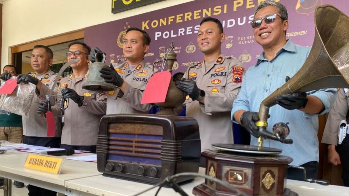 Polres Kudus Tangkap Pencuri Barang Antik Senilai Rp800 Juta