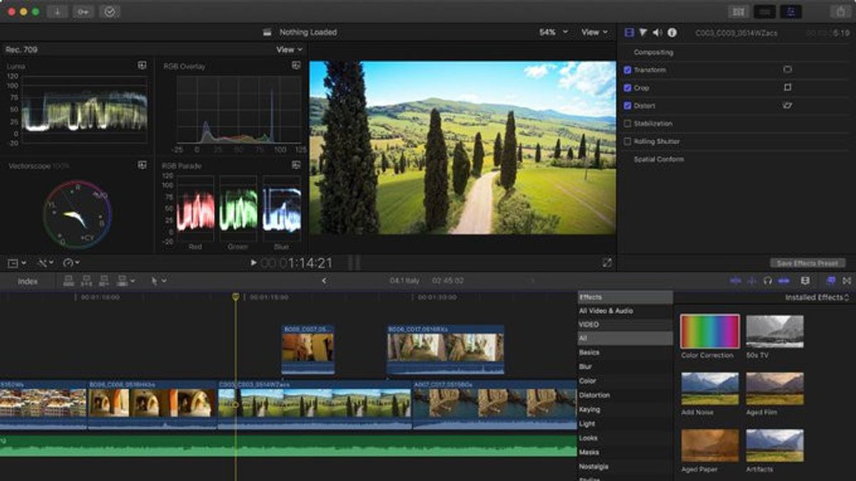 Apple Presents The AI Feature In The Cut Pro Final For Instant Video Effects And Automatic Captions