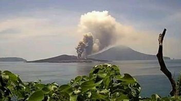 Pandeglang Fishermen Are Prohibited From Approaching The Active Vicinity Of Anak Krakatau