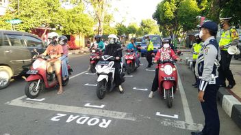 Tuban City Met En œuvre Des Restrictions Sociales Sur Le MotoGP Starting Grip Road