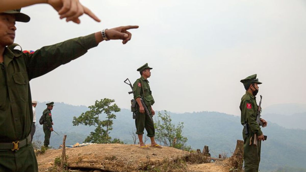 Kewalahan Hadapi Etnis Bersenjata KIA, Rezim Militer Myanmar Kerahkan Jet Tempur