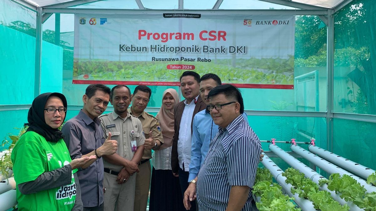 Bank DKI Inaugurates Hydroponic Gardens And Cares For Education Assistance For People With Cerebral Palsy