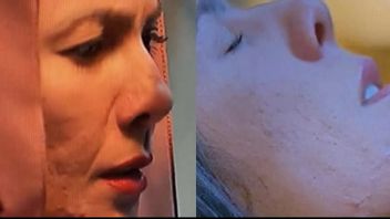 anulaire de la page du visage de Wulan Guritno est souligné dans le film de Norma