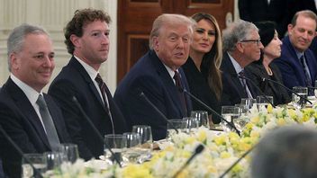 Trump dîner avec des responsables de la technologie à la Maison Blanche, Elon Musk Absen