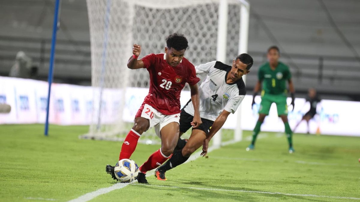 Gauche En Premier, L’équipe Nationale Indonésienne Bekuk Timor Leste 4-1