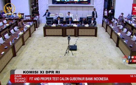 Calon Tunggal Jokowi Pamer Pencapaian Saat Fit and Proper Test Gubernur BI di DPR