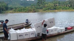 KPU Kalbar Pastikan Cermat Kirim Logistik Pemilu ke Daerah Sulit Dijangkau Transportasi