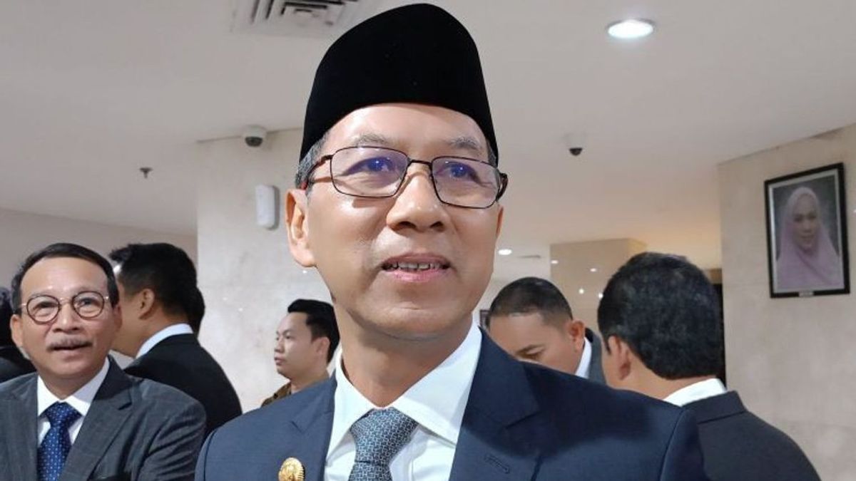 Want Heru Budi To Return To Acting Governor Of DKI, PKS: Because It Brings Peace