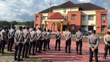 カルタラ地域警察は、国境の警察官の規律を強調し、プロパムの責任者は誠実さとライフスタイルを強調しました