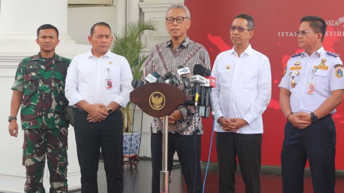 Jokowi a reçu le pape François au palais merdeka