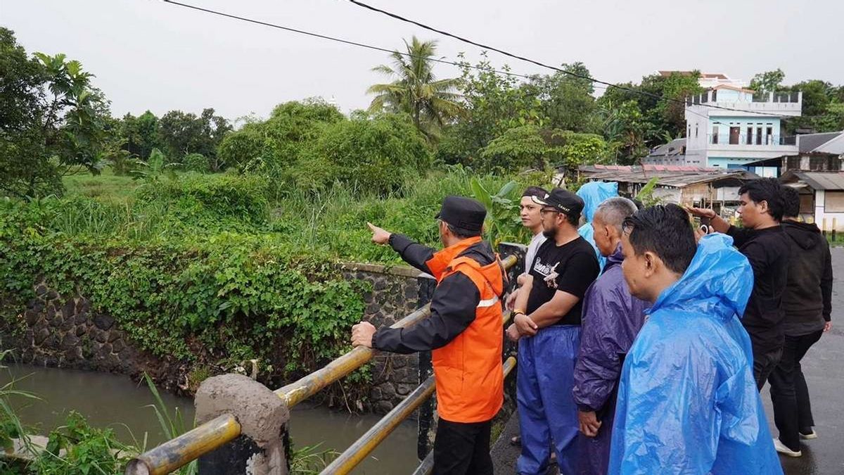 雨季、ボゴール市の2つの地区に3つの洪水が発生しやすいポイントがあります