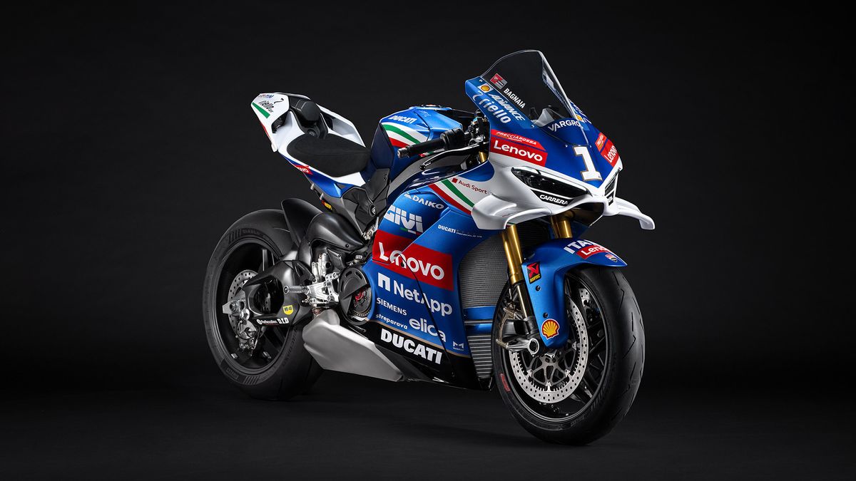 杜卡迪向巴格奈亚致敬,只提供163台的独家Panigale V4三色