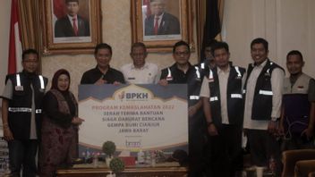 BPKH Salurkan Assistance Of Rp2.2 Billion For Earthquake Victims Cianjur
