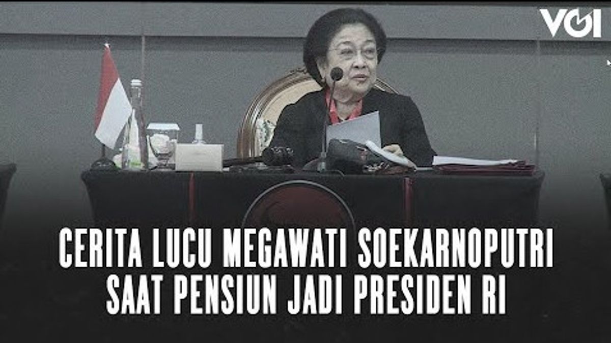 VIDEO: Cerita Lucu Megawati Soekarnoputri Saat Pensiun Jadi Presiden RI