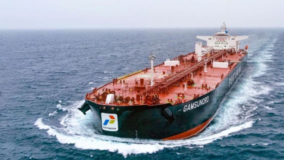 Pertamina's Gamsunoro Ship Towards The Suez Canal After Passing The Red Sea