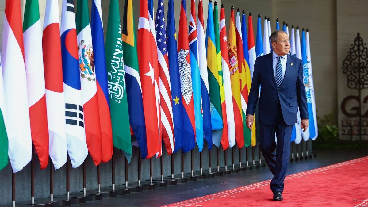 拉夫罗夫外长表示,如果他的观点被忽视,俄罗斯将阻止G20峰会宣言。