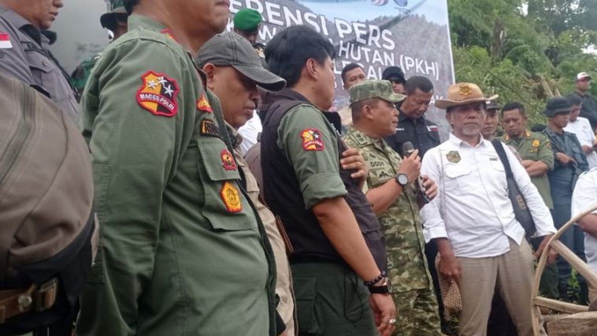 Balai TNGHS Bina Penambang Ilegal Sambil Ajak Lestarikan Hutan Konservasi