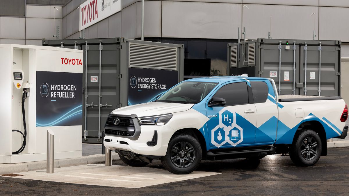 Toyota Teste Hilux avec l’hydrogène, prétend être jusqu’à 600 km