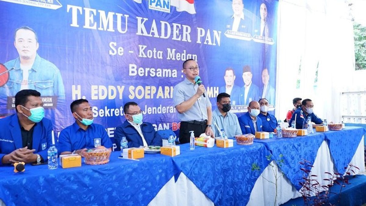 AHY推动民主党人赢得Akhyar Nasution，PAN秘书长希望他的政党确定Bobby的胜利