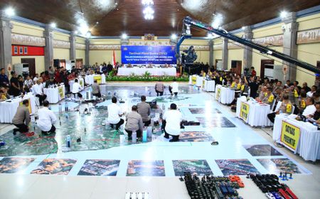 Gelar Tactical Floor Game, Polri Matangkan Pengamanan World Water Forum di Bali