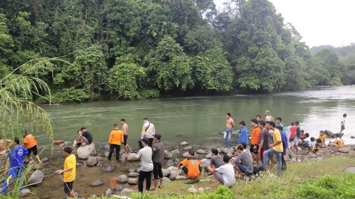 SAR BPBD OKU Evakuasi Jasad Korban Tenggelam di Sungai Ogan, Berawal dari Piknik Bersama Keluarga