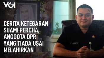 VIDEO: Cerita Ketegaran Suami Percha Leanpuri, Anggota DPR yang Tiada Usai Melahirkan