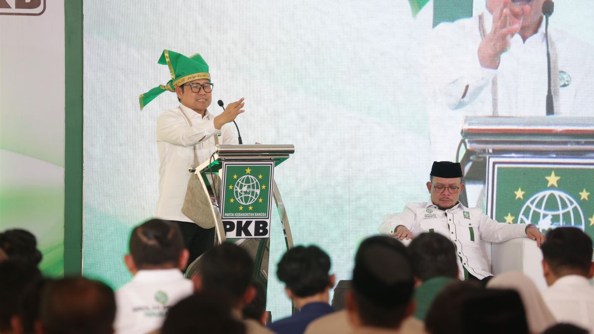 Cak Imin au législateur élu du PKB : Je suis sûr que nous avons gagné en 2029