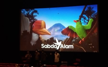 Film Animasi Sabda Alam Karya 95 Anak SMK Bikin Penonton di Kuta Terkesima 