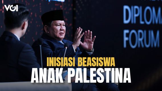 Presiden Prabowo Subianto Berikan Alasan Inisiasi Beasiswa Anak Palestina