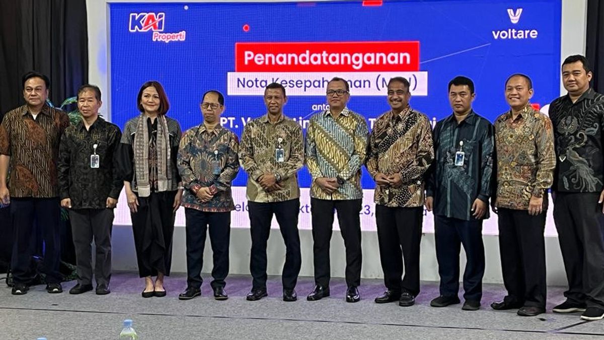 KAI Properti Gandeng Voltare, Bangun Edge Data Center di Sepanjang Jaringan Kereta Api