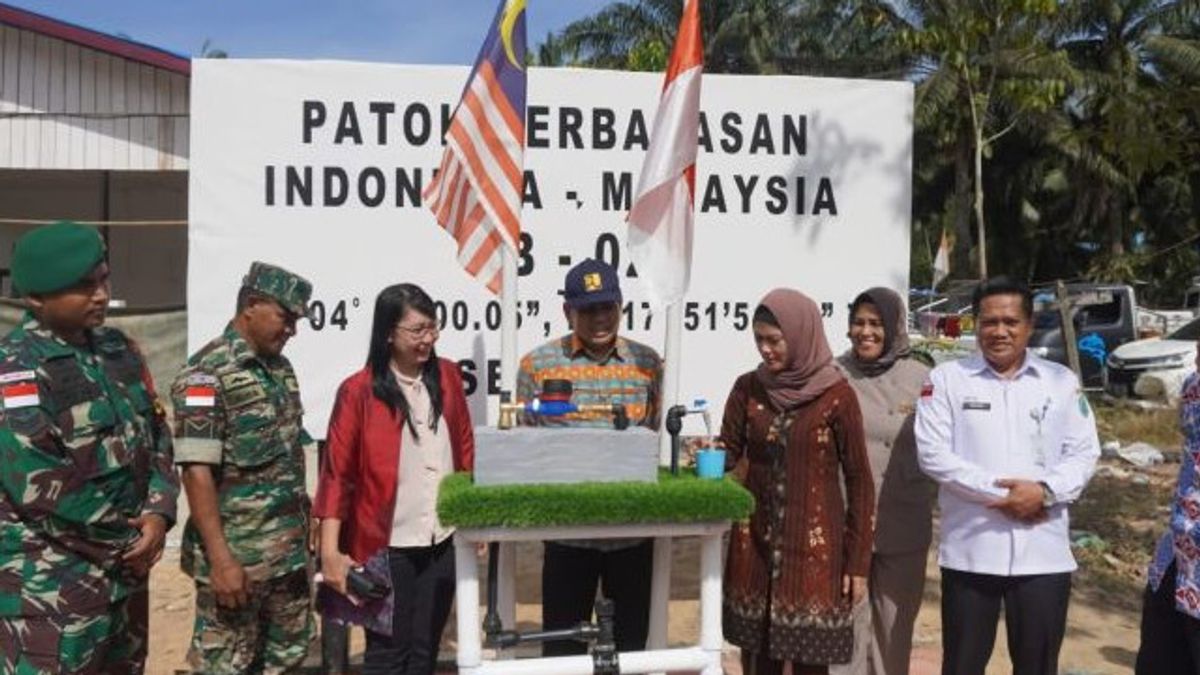3,300 Malaysian Border Residents In Nunukan Now Enjoy Clean Water