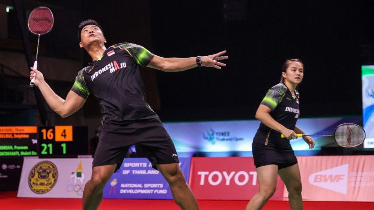 Praveen / Melati Doit être Satisfait En Tant Que Finaliste De L’Open De Thaïlande 2021