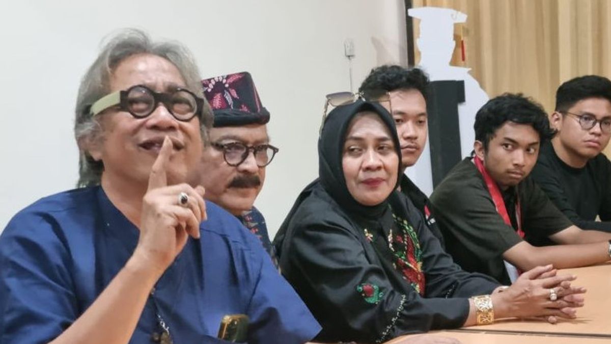 Butet Kertaredjasa Explains Intimidation During Theater Management In Jakarta