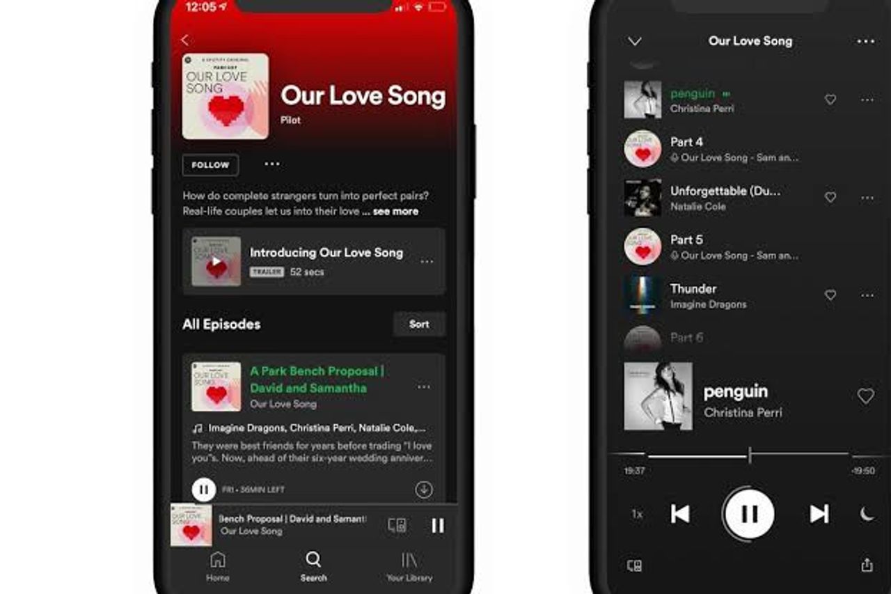 Spotifyは、ユーザーがポッドキャストを見つけやすくする機能を試しています