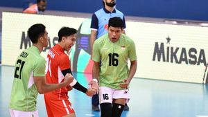 The Indonesian Men's Volleyball National Team Failed In The Competition For The Ninth Ranking Of The AVC Challenge Cup 2024