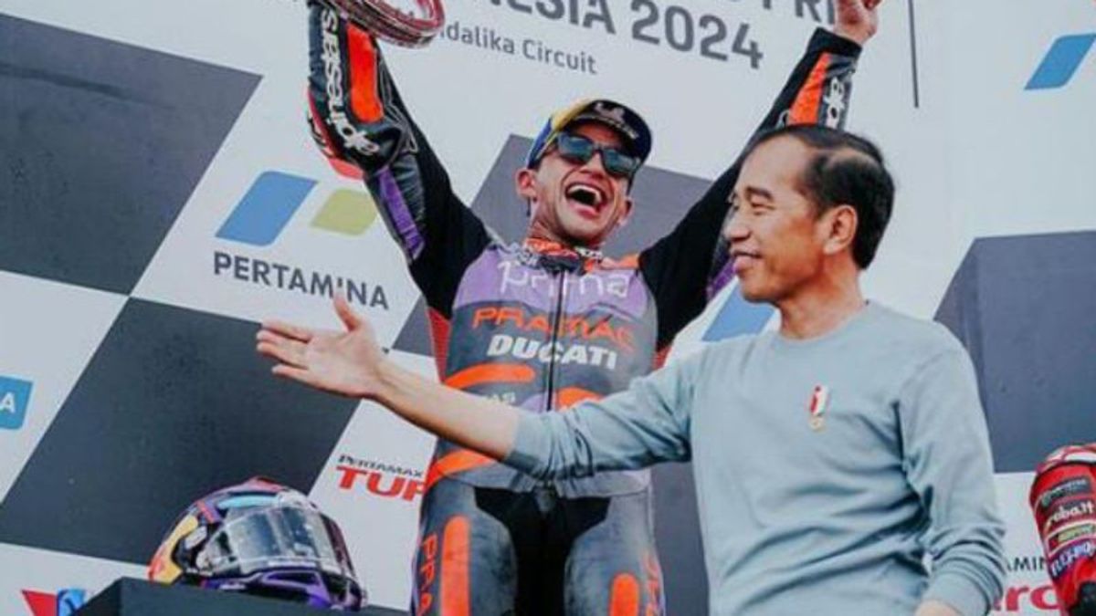 Running Successfully, Jokowi: Indonesia's MotoGP Event In Mandalika Continues