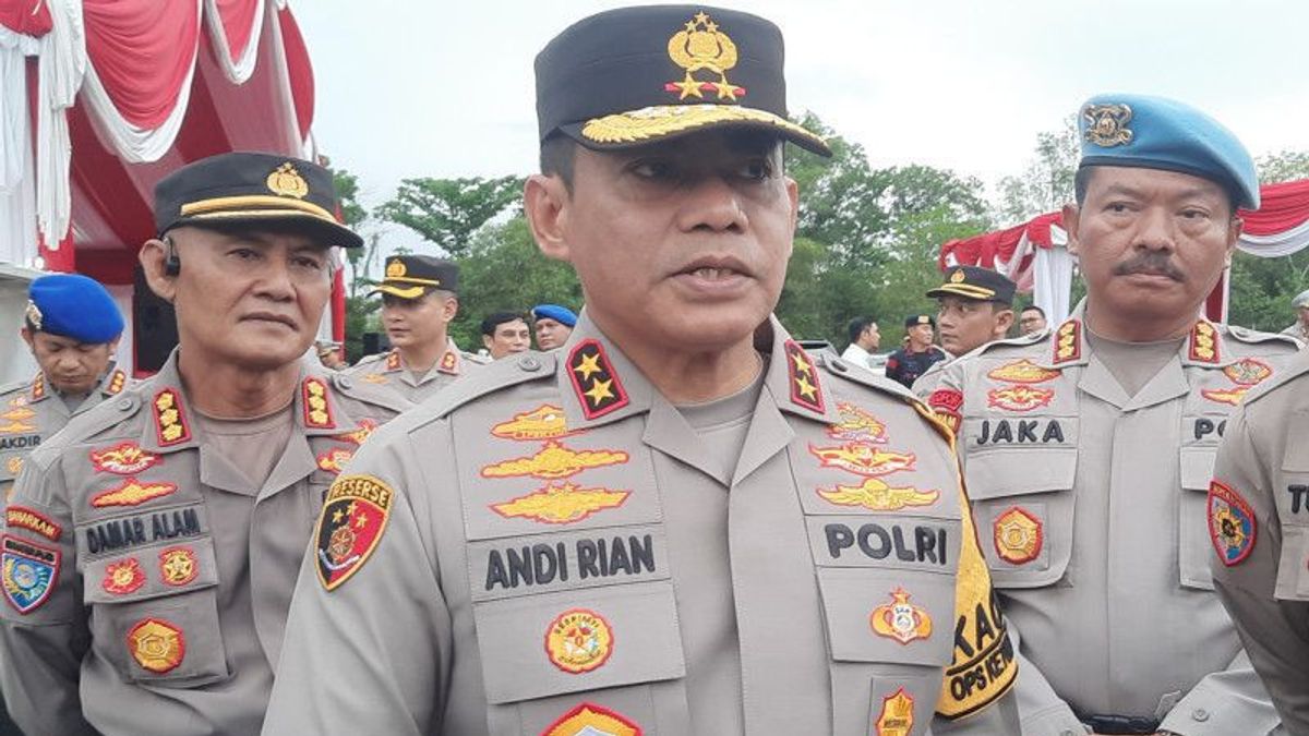 South Kalimantan Police Chief Orders To Quickly Arrest 6 Prisoners Escape At Tapin Police